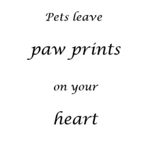 Load image into Gallery viewer, Paw Prints on Your Heart Bracelet