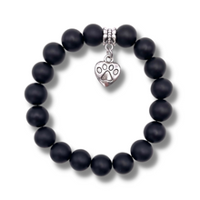Load image into Gallery viewer, Paw Prints on Your Heart Bracelet