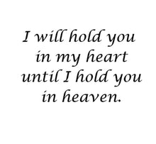 Load image into Gallery viewer, I Will Hold You In My Heart Bracelet