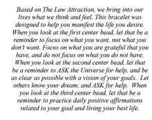 Load image into Gallery viewer, Law of Attraction Bracelet