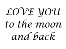 Load image into Gallery viewer, Love You to the Moon and Back Bracelet