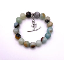 Load image into Gallery viewer, The Mountains Are Calling Skier Bracelet