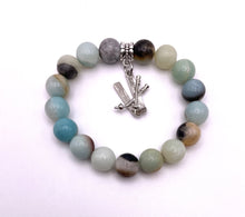 Load image into Gallery viewer, The Mountains Are Calling Skier Bracelet