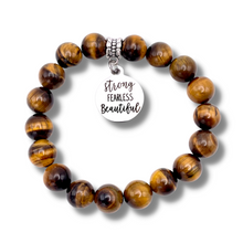 Load image into Gallery viewer, Strong, Fearless, and Beautiful Bracelet
