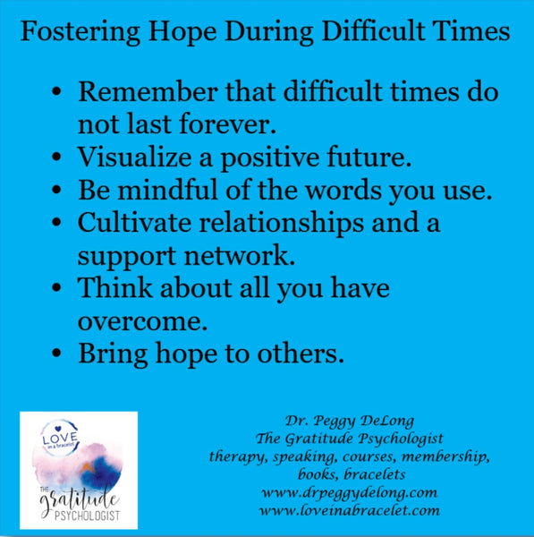 Fostering Hope - Love and Hope Bracelet