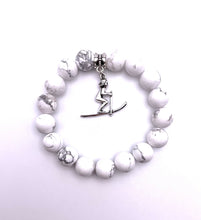 Load image into Gallery viewer, The Mountains Are Calling Skier Bracelet
